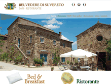 Tablet Screenshot of belvederedisuvereto.it